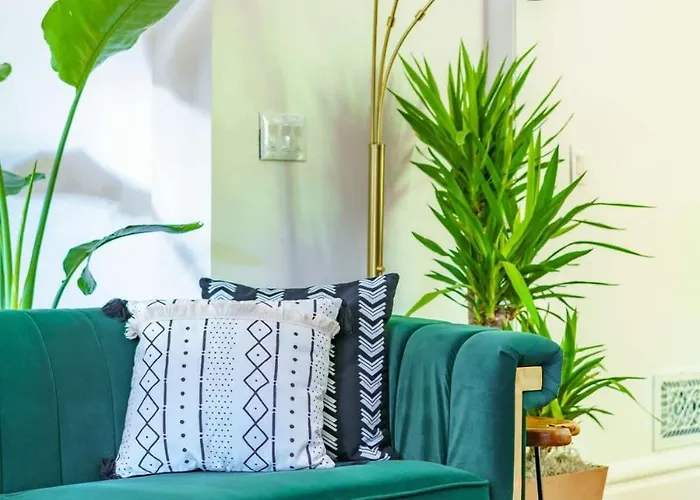 Сasa de vacaciones Jungle Casa By Jungle House Walkable To High Street Near Nationwide Arena Convention Center & Osu Private Parking Downtown & Short