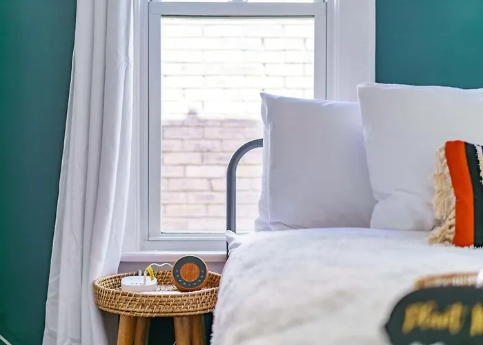 Jungle Casa By Jungle House Walkable To High Street Near Nationwide Arena Convention Center & Osu Private Parking Downtown & Short Сasa de vacaciones Columbus