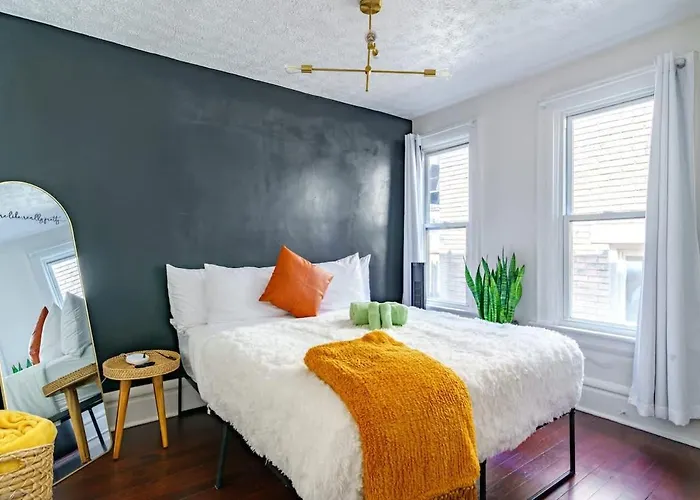 Сasa de vacaciones Jungle Casa By Jungle House Walkable To High Street Near Nationwide Arena Convention Center & Osu Private Parking Downtown & Short